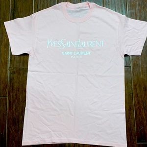 Pink designer tee